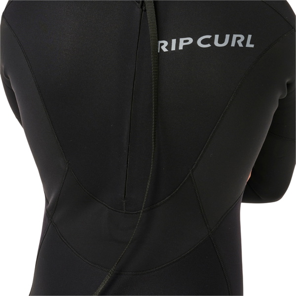 2026 Rip Curl Da Uomo Trad 5/4mm Back Zip Muta 18QMFS - Black